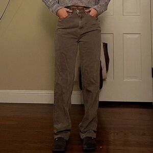 Brown Pacsun Boyfriend Jeans